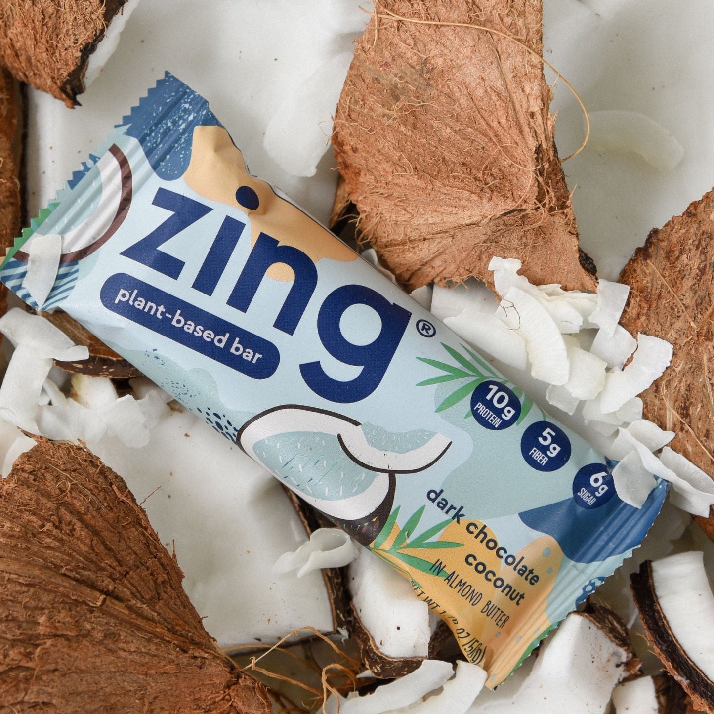 Zing Dark Chocolate Coconut Nutrition Bars