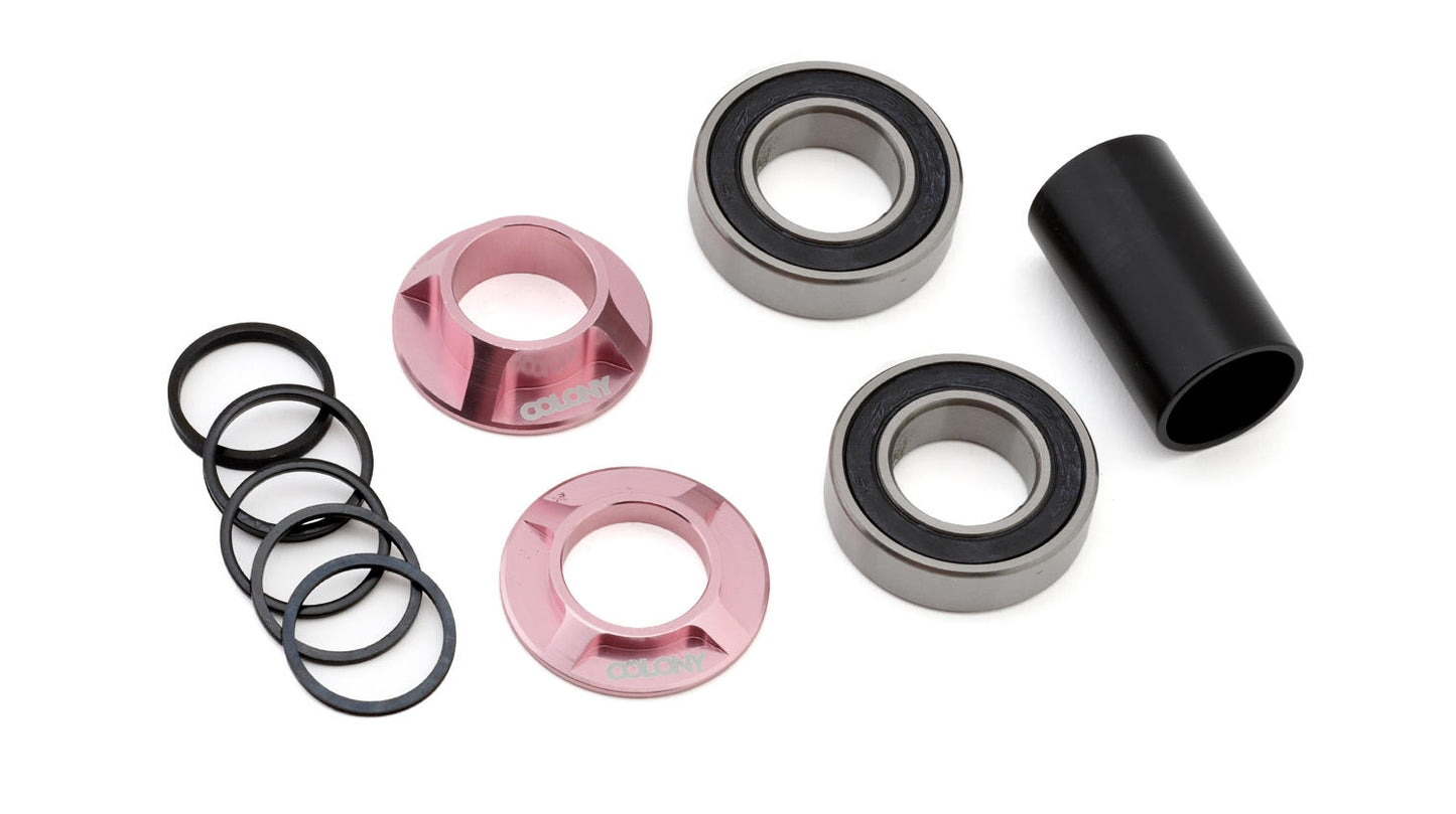 Eje de pedalier Colony Mid: 19 mm y 22 mm