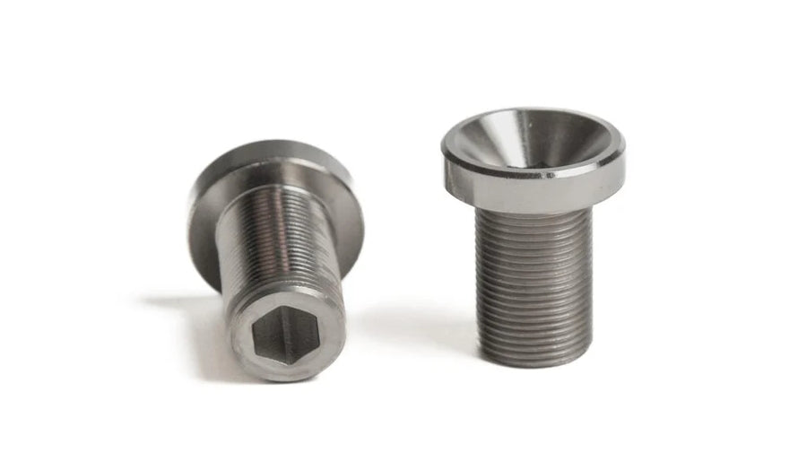Diabolic Ultra-Lite Titanium 22mm Crank Spindle Bolts