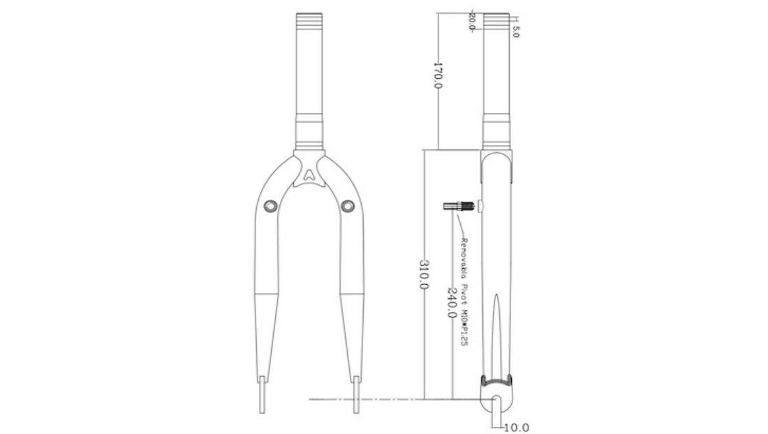 Fourches Ares AX V2 (Zéro)