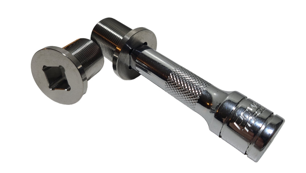 Diabolic Ultra-Lite Titanium 24mm Crank Spindle Bolts