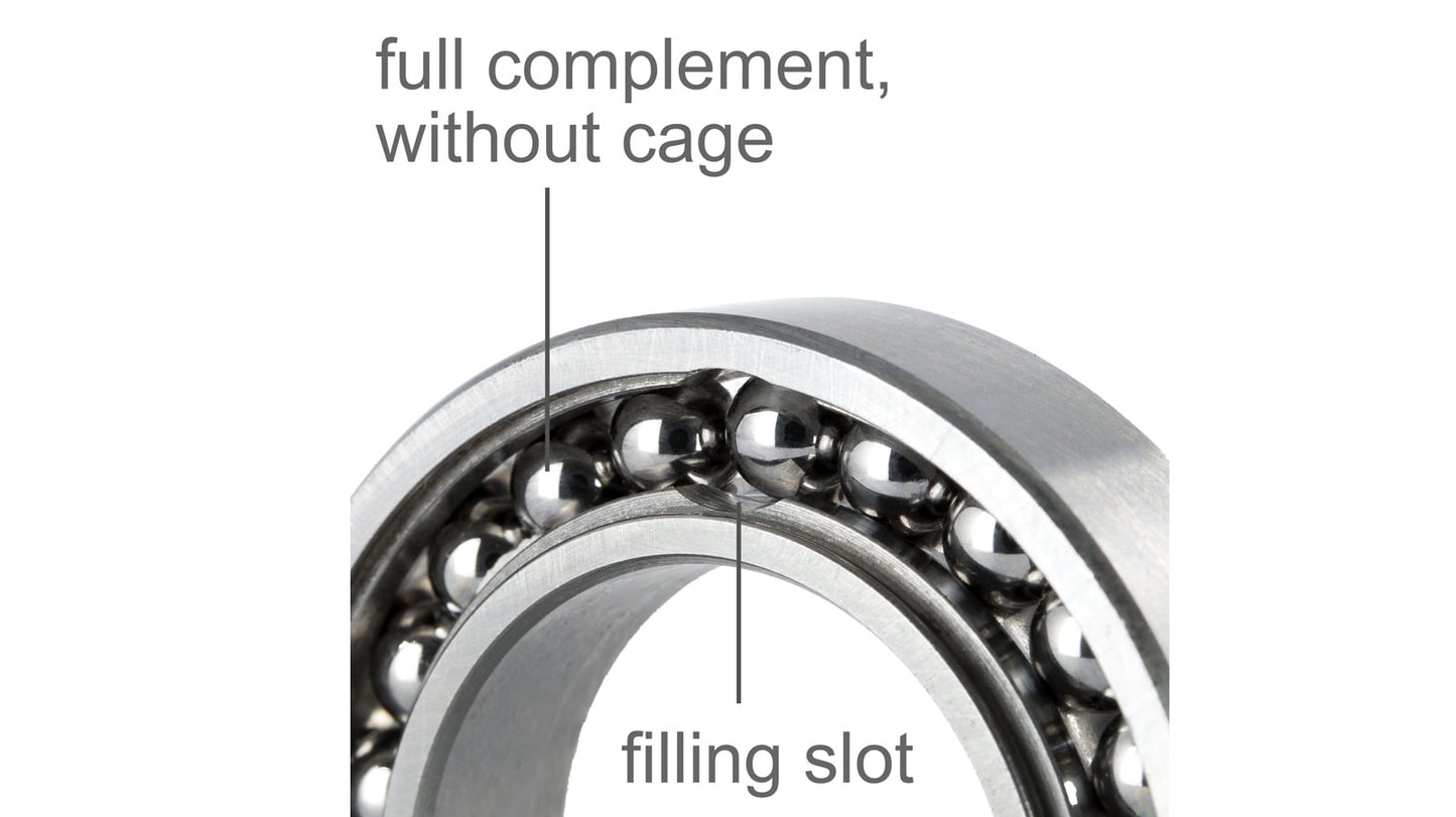 RNC Titanium Ceramic Mid Bottom Bracket Bearings 19mm, 22mm & 24mm