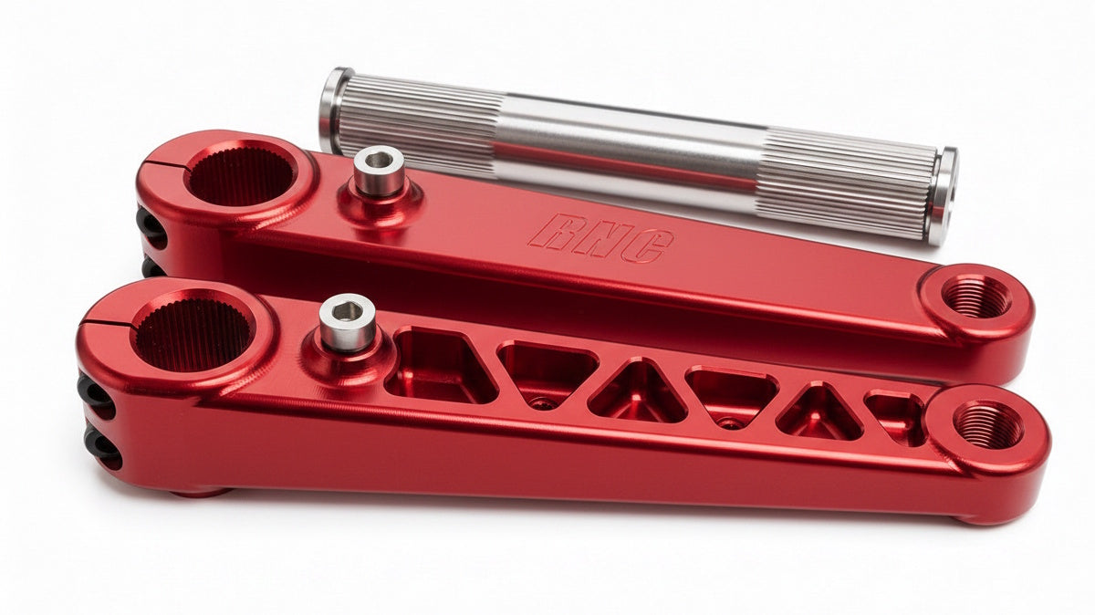 RNC Aluminum V2 Cranks (22mm & 24mm / 140mm - 170mm)