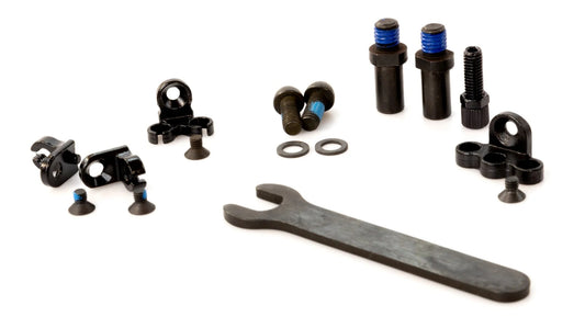 Kit de fixation de frein BMX et de languettes gyroscopiques (M8) 