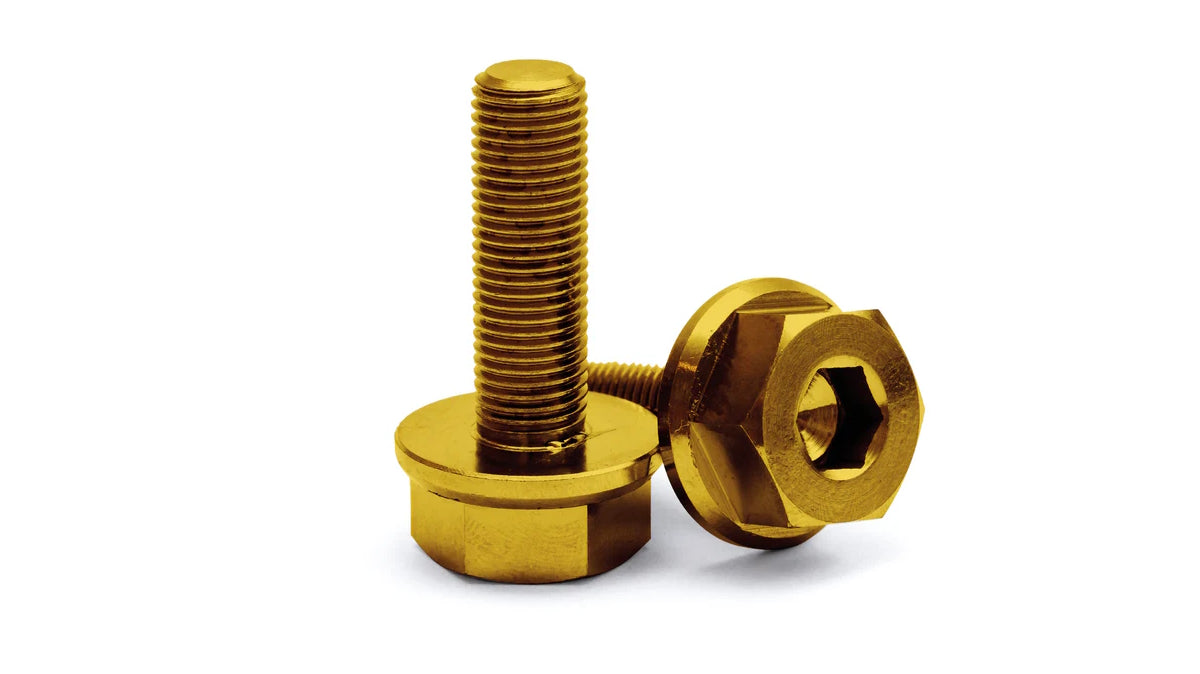 Pernos de eje de titanio WheelHouse41 - Métrico de 3/8" 