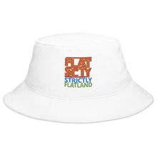 Load image into Gallery viewer, Flat Society Strictly Flatland Bucket Hat