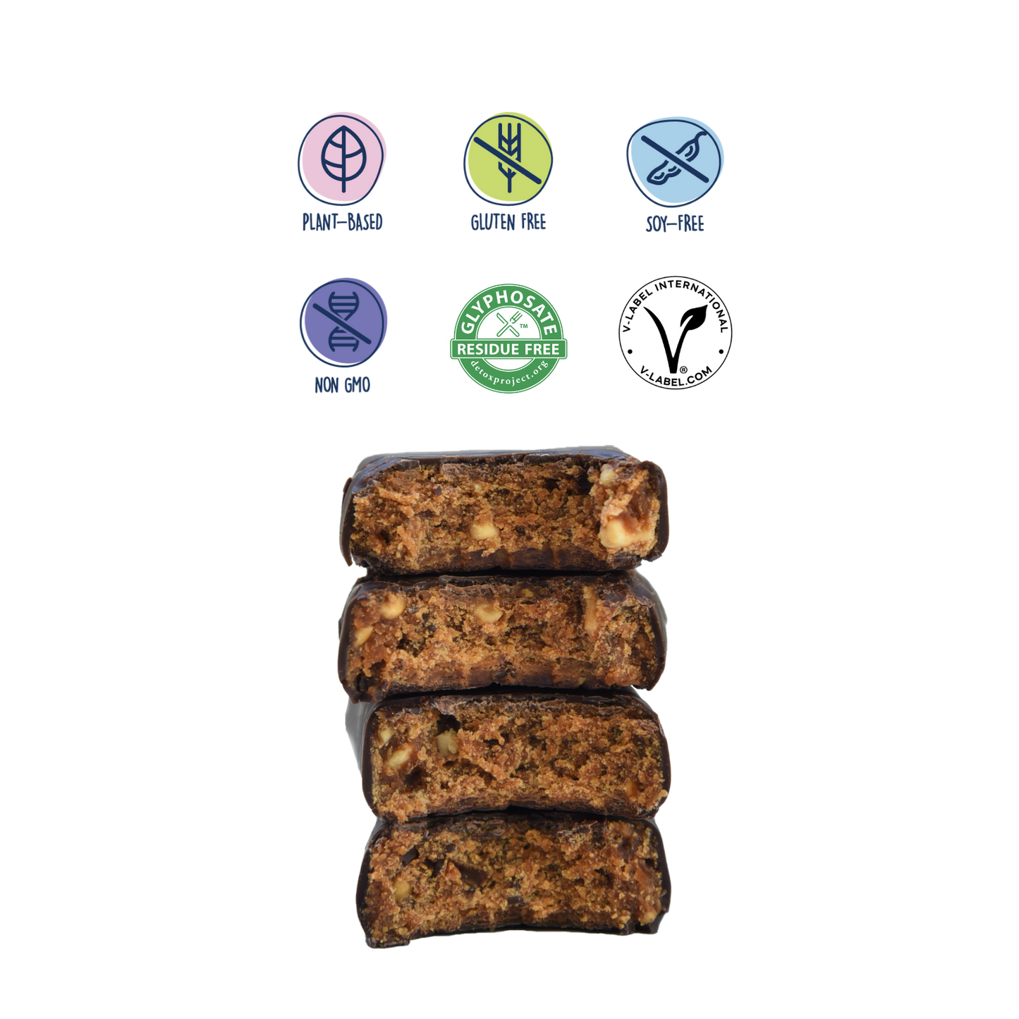 Zing Dark Chocolate Peanut Butter Nutrition Bars