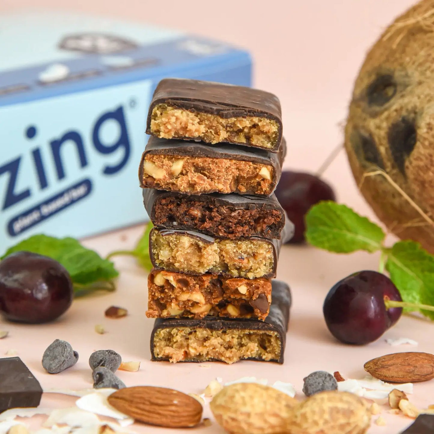 Zing Nutrition Bars Variety Pack