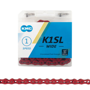 Correntes de elos completos super leves KMC K1SL (1/8) 