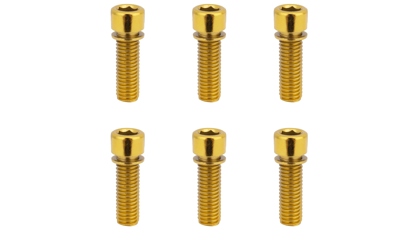 Shadow Hollow Chromoly Stem Bolts - Metric (Small Head)